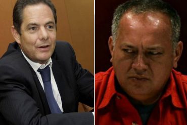 ¡GROSERO! Diosdado Cabello mandó al vicepresidente de Colombia a «lavarse ese paltó»