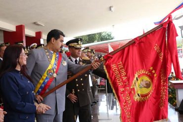 ¡DESUBICADO! Maduro a la FANB: Decreto que ustedes son una Fuerza Armada antioligárquica y zamorista (+Video +Fotos)