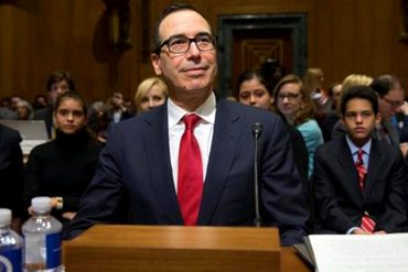 ¡AJÁ! Mnuchin tras sancionar a funcionarios de la Dgcim: Seguiremos atacando a quienes ayuden a Maduro a reprimir y silenciar opositores