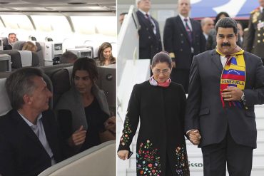 ¡TOMA NOTA, NICOLÁS! Mauricio Macri viaja en avión comercial a España (¿Quiénes son los oligarcas?)