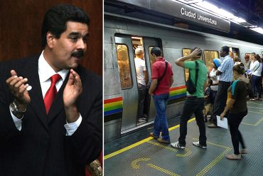 ¡SABOTAJE OFICIAL! El Metro de Caracas cerró 30 estaciones por protesta opositora de este #18May