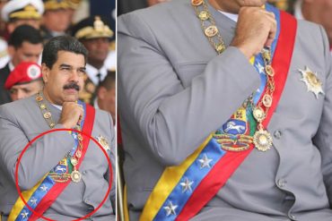 ¡NO HACE SU PROPIA DIETA! Los “cauchos” que revelan la gordura de Maduro en el desfile de Zamora (casi estalla el liqui-liqui)