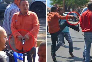 ¡PÍLLALOS! Estos son los colectivos de “amor” armados que agredieron a opositores en Falcón (+Video)