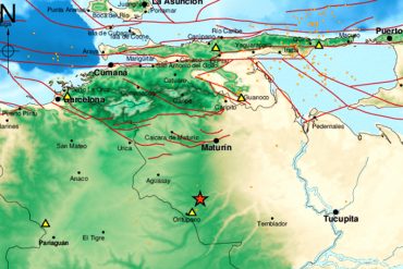 ¡LA TIERRA TIEMBLA! Un fuerte sismo de 4.0 se registró en el estado Monagas