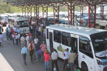 ¡INSÓLITO! Desnudaron y robaron a mujeres en autobús que cubría la ruta Charallave-Ocumare