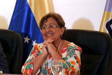 ¡QUÉ CHISTE! Tibisay Lucena dice que el sistema electoral venezolano es cada vez «más sólido y confiable”