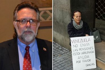 ¡INDIGNANTE OPINIÓN! Cónsul de Venezuela en Barcelona: Los pensionados y jubilados “desangran” al país