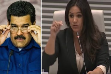 ¡CON TODO! Legisladora de Madrid le dio hasta con el tobo al régimen de Maduro (+Video)