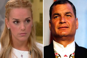 ¡AH, OK!  Correa: Lilian Tintori no fue deportada sino inadmitida y eso es perfectamente legal