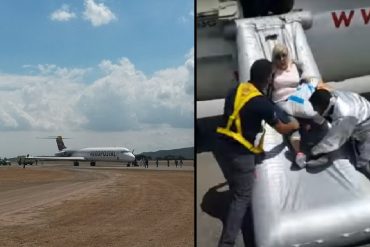 ¡DE PELÍCULA! Le mostramos el desembarco de emergencia del avión de Aeropostal en Barquisimeto (+Video)