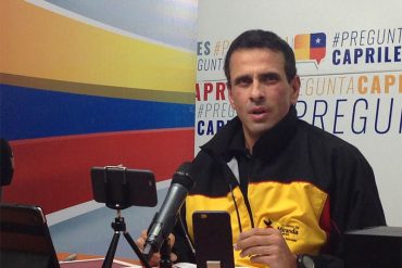 ¡CONOZCA LOS DETALLES! Capriles anuncia posible proceso de primarias para el 3 de octubre (+Video)