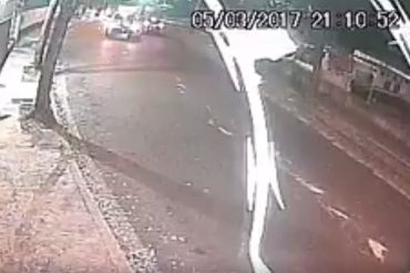 ¡SUSTO! Cámara de seguridad grabó un intento de ¿secuestro? en La Urbina (+Video)