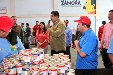 ¡SÍ, CLARO! Maduro: En los Clap no hay inflación, ni ladrones, nadie bachaquea las cajas