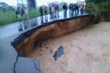 ¡ÚLTIMA HORA! Colapsó el puente La Arenosa en Táchira (+Fotos)