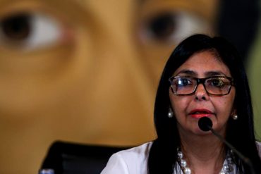 ¡ESTÁ EN CRISIS! Delcy Rodríguez pide reunión «urgente» de cancilleres de la Celac para denunciar «violencia opositora”