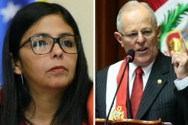 ¡HISTERIA A MILLÓN! Delcy Eloína entre gritos: Kuczynski es un perro que le mueve la cola al imperio (+Video)