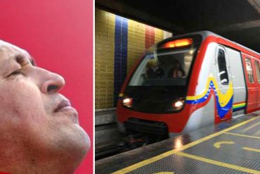 ¡QUE TORTURA! Usuarios del Metro están obligados a escuchar a Chávez (además de cadenas de Maduro)