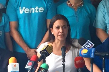 ¡YA LO DIJO! María Corina: «Hay que poner en marcha la transición hacia la democracia”