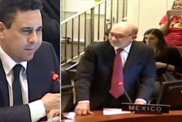 ¡BOCHORNO! Países se retiraron de sesión OEA tras grosera participación del representante venezolano