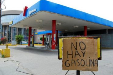 ¡ATENCIÓN! Amanecen sin gasolina estaciones de combustible en San Antonio del Táchira