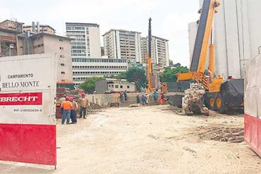 ¡EXPROPIESE! Trabajadores del Metro tomaron campamentos de Odebretch en Caracas