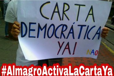 ¡HAY DESESPERO! Los venezolanos imploran por una sanción contra el régimen con la etiqueta #AlmagroActivaLaCartaYa