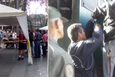 ¿A QUÉ LE TEMEN? CNE dejó el pelero en punto de validación en Chacao full de gente (+Video)