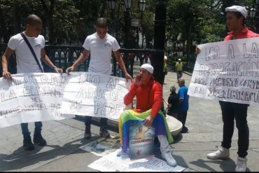 ¡INTOLERANCIA! GN detiene a activista sexodiverso chavista por protestar: “Hay homofobia en la revolución” denuncian