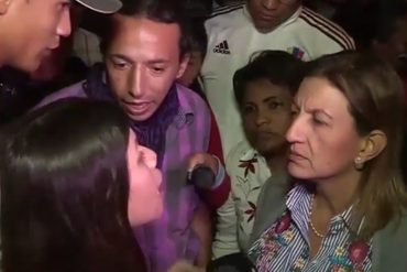 ¡IMPERDIBLE! Joven se las cantó a Cestari: “Señora, hay gente comiendo todos los días de la basura» (+Video)