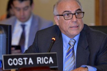 ¡CONTUNDENTE! Costa Rica en la OEA sobre Venezuela: No podemos continuar siendo indiferentes