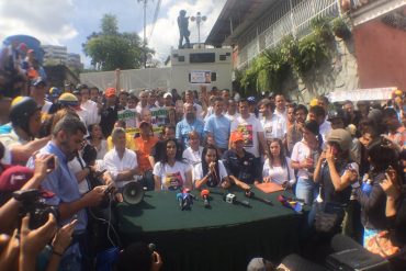 ¡LO LOGRÓ! Oposición llegó a Ramo Verde: diputados sesionan a metros de la celda de Leopoldo López