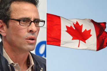 ¡CONTRA NICOLÁS! Canadá critica al gobierno de Maduro por inhabilitación política de Capriles