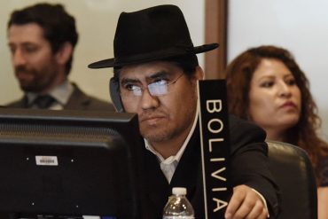 ¡ÚLTIMA HORA! Bolivia suspende sesión urgente convocada en la OEA para tratar caso Venezuela