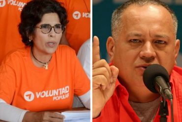 ¡ENTÉRATE! Diputada acusa a Diosdado Cabello de dirigir grupos paramilitares