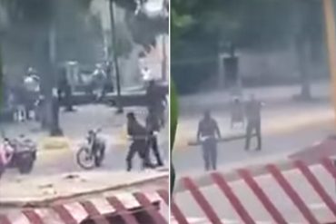 ¡TE LO MOSTRAMOS! Así es como la GNB y los colectivos dispararon a mansalva contra la población civil en Caracas (+Video)