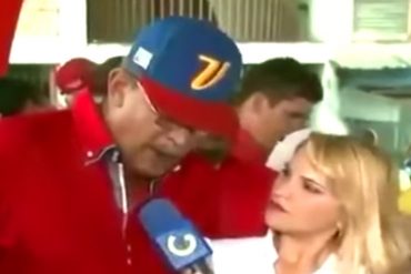 ¿ANDABA BORRACHO? García Carneiro ofreció declaraciones abrazando a periodista y hablando enredado (+Video)