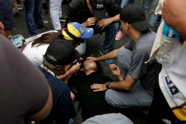 ¡ATENCIÓN! Reportan al menos 18 heridos tras represión de protesta en la Fajardo (+Tuits)