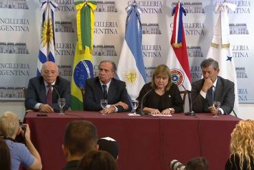 ¡EL MUNDO LO IMPLORA! Mercosur solicitará a la OEA que se aplique la Carta Democrática al gobierno de Venezuela