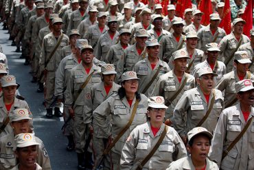 ¡SÉPALO! Ocho dirigentes del PSUV fueron ascendidos de rango en la Milicia Bolivariana