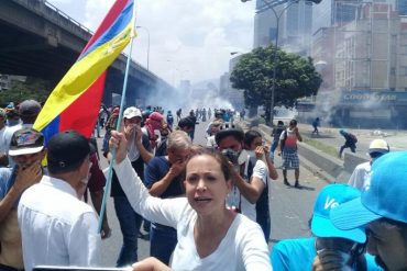 ¡ÚLTIMO MINUTO! PNB reprime a manifestantes a la altura de El Recreo y Bello Monte (+Fotos +Videos)