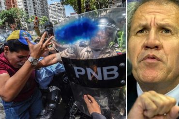 ¡ALZA LA VOZ! Almagro lanza enérgica condena por brutal represión a manifestantes en Venezuela