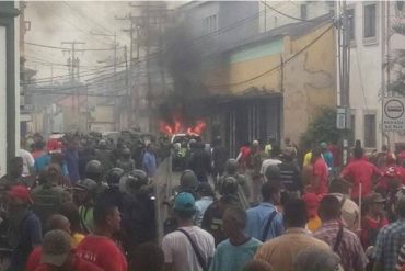 ¡ATENCIÓN! Reportan enfrentamientos entre la GNB y manifestantes opositores en Cojedes
