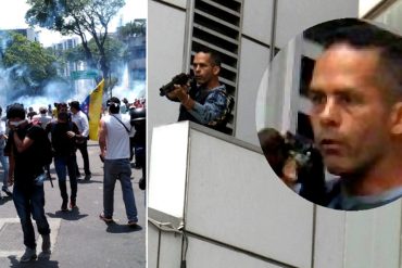 ¡ÚLTIMA HORA! Disparan contra manifestantes desde el Ministerio para el Servicio Penitenciario, en El Rosal