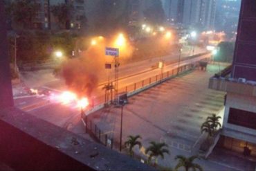 ¡ÚLTIMA HORA! Murió un GNB durante protesta que era reprimida en San Antonio de los Altos (+Videos)