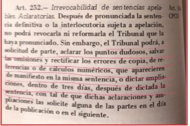 ¡TSJ AL DESCUBIERTO! El artículo que reza que una sentencia NO puede ser revocada ni reformada