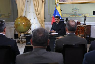 ¡SUDANDO FRÍO! Maduro activa el Consejo de Defensa de la Nación para responder a “amenaza imperial”