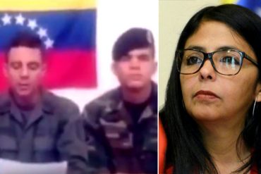 ¡LO ÚLTIMO! Delcy confirma que 3 militares se alzaron contra Maduro: Huyeron y van tras ellos