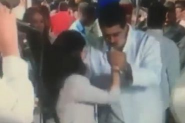 ¡CARADURISMO CRÓNICO! Maduro y Cilia bailaban mientras el país convulsionaba entre protestas, represión y saqueos (+Video)