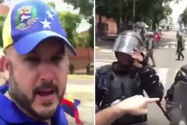 ¡LA PURITA VERDAD! Médico venezolano se las cantó clarito al piquete de la GNB (+Video)