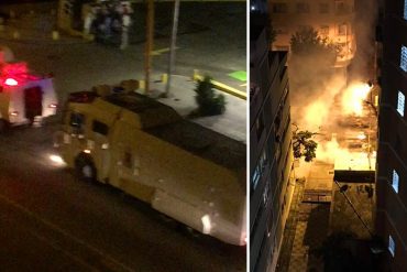 ¡LO ÚLTIMO! Con ballenas y lacrimógenas reprimen a vecinos de la avenida Victoria: Colectivos intimidan